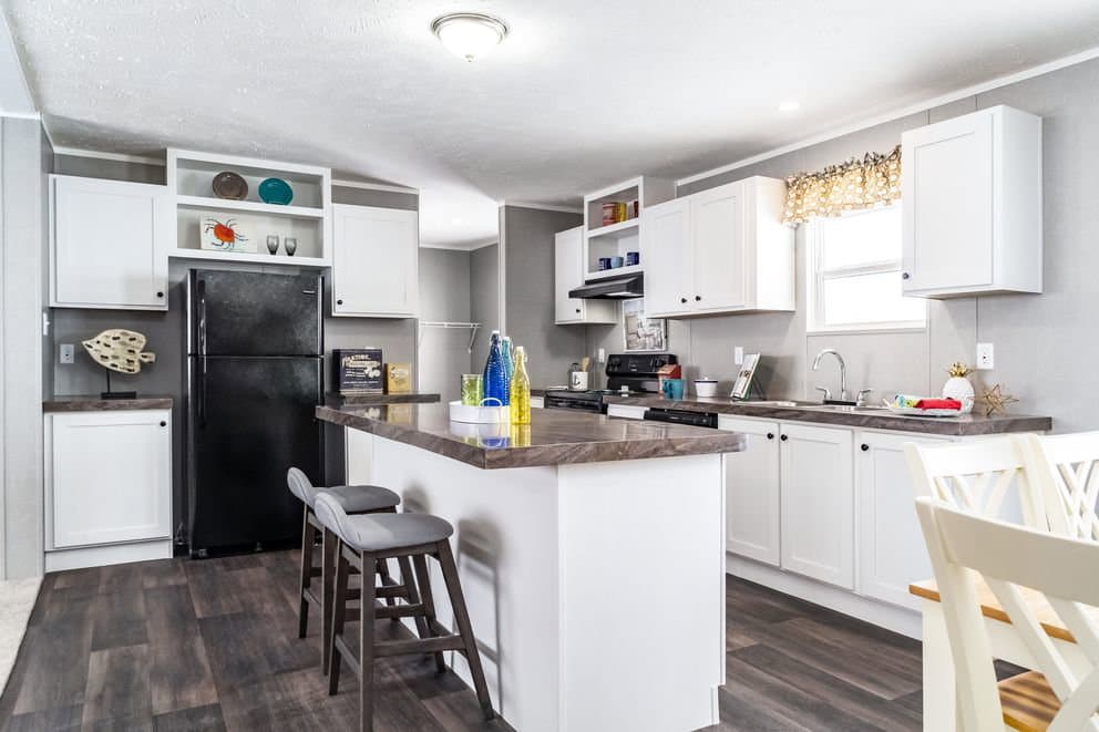 The eagle 76 kitchen home features