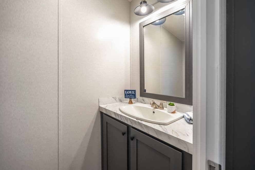 The fusion 32b bathroom home features