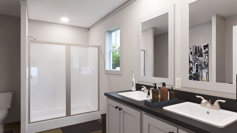 Stayin' alive bathroom home features