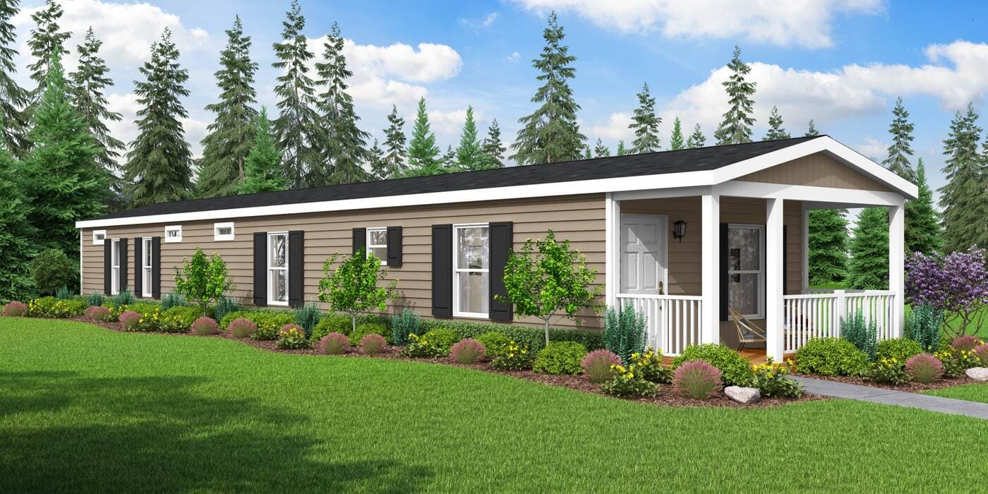 The clarke 16762c hero, elevation, and exterior home features
