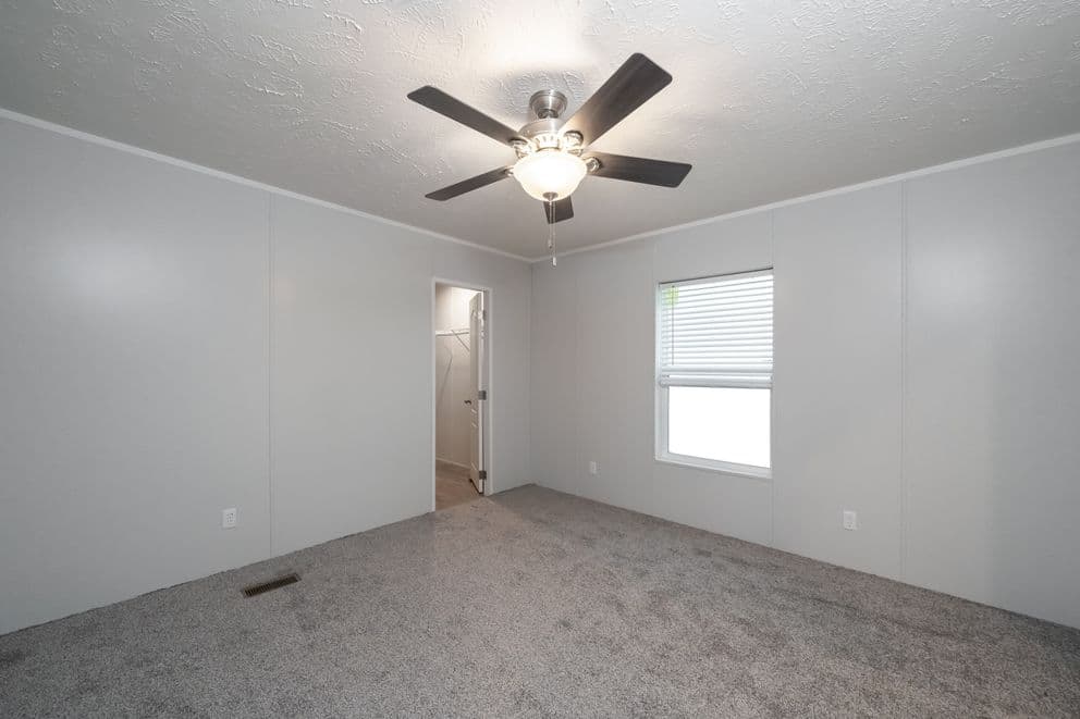 The fusion c bedroom home features