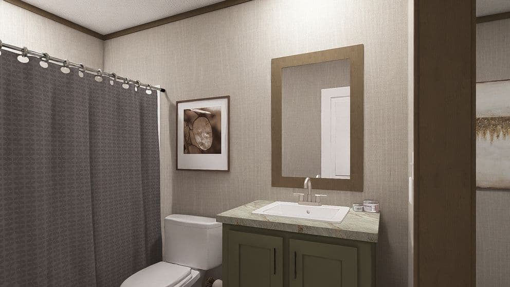 Drake bathroom home features