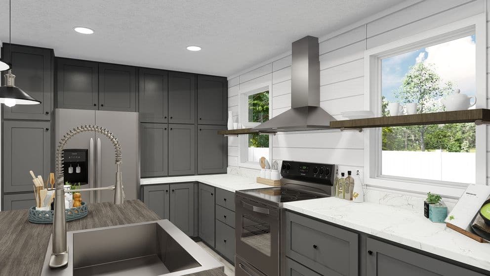The reserve 52 kitchen home features