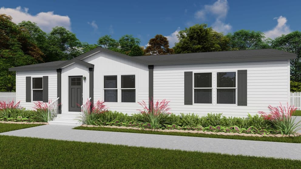 The fusion 48f hero, elevation, and exterior home features